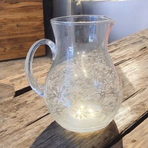 NEW IN BOX Temp-Tations 2.5 Illuminated Glass Pitcher